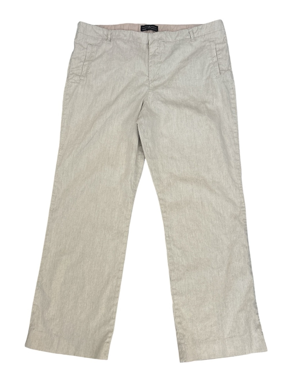 Peruvian Connection Bartlett Linen Blend Pants Light Beige 18